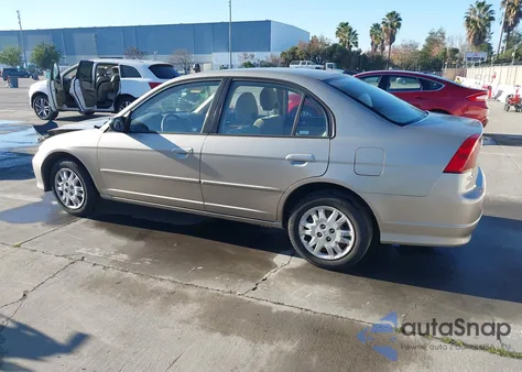 2004 Honda Civic Lx from USA, damaged, VIN 2HGES16504H566641